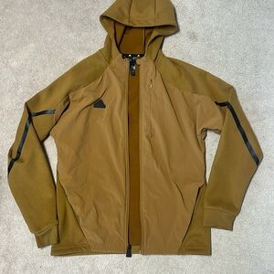 Adidas Designed 4 Game Day athletic hoodie, size M, Bronze
